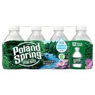 Poland Spring 100% Natural Minis Spring Water - 12 x 8 Fluid Ounces