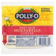 Polly O Cheese, Mozzarella, Part-Skim - 16 Ounces