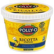 Polly O Cheese, Ricotta, Original - 15 Ounces
