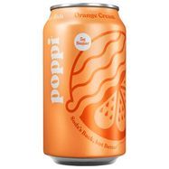 Poppi Prebiotic Soda, Orange Cream - 12 Fluid Ounces