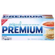 Premium Crackers, Saltine, Original - 1 Pound