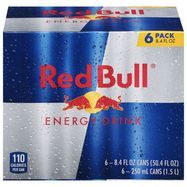 Red Bull Energy Drink - 6 x 8.4 Fluid Ounces