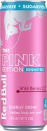 Red Bull Energy Drink, Sugarfree, Wild Berries - 355 Milliliters