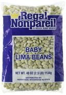 Regal Nonpareil Baby Lima Beans - 40 Ounces