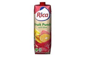 Rica Fruit Punch Juice Drink - 33.8 Ounces