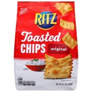 Ritz Toasted Chips, Original - 8.1 Ounces