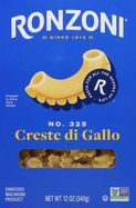 Ronzoni Creste di Gallo No. 325 Pasta - 12 Ounces