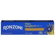 Ronzoni Spaghetti, Thin - 1 Pound