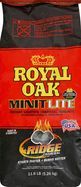 Royal Oak Charcoal Briquets, Instant Lightning, Minit Lite, Ridge - 11.6 Pounds