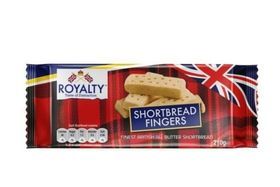 Royalty Shortbread Fingers Biscuits - 210 Grams