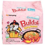 Samyang Hot Chicken "Carbo" Ramen - 5 x 4.58 Ounces