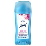 Secret Antiperspirant/Deodorant, 24 Hour, Invisible Solid, Powder Fresh - 2.6 Ounces