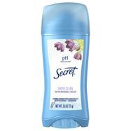 Secret Antiperspirant/Deodorant, Invisible Solid, Sheer Clean - 2.6 Ounces