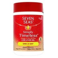 Seven Seas Cod Liver Oil One A Day Capsules - 60 Count
