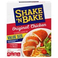 Shake N Bake Coating Mix, Seasoned, Original Chicken, Value Size - 9 Ounces