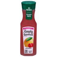 Simply Lemonade Lemonade, with Raspberry - 11.5 Fluid Ounces