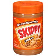 Skippy Peanut Butter, Creamy, Roasted Honey Nut - 16.3 Ounces