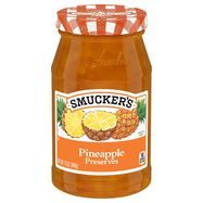 Smuckers Preserves, Pineapple - 12 Ounces