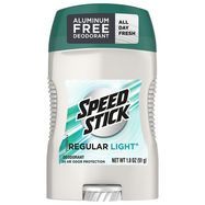 Speed Stick Deodorant, Regular - 1.8 Ounces