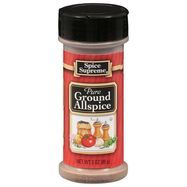 Spice Supreme Allspice, Ground, Pure - 3 Ounces