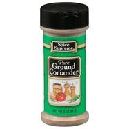 Spice Supreme Coriander, Pure, Ground - 3 Ounces