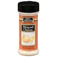 Spice Supreme Minced Onion - 2.75 Ounces
