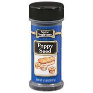 Spice Supreme Poppy Seed - 4.5 Ounces