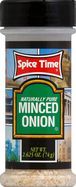Spice Time Minced Onion - 2.625 Ounces