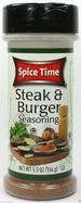 Spice Time Steak & Burger Seasoning - 5.5 Ounces