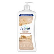 St Ives Body Lotion, Soothing, Oatmeal & Shea Butter - 21 Fluid Ounces