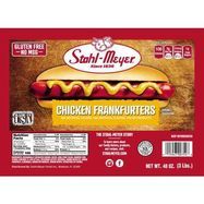 Stahl Meyer Chicken Frankfurters - 3 Pounds