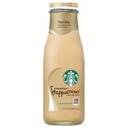 Starbucks Frappuccino Coffee Drink, Chilled, Vanilla - 13.7 Fluid Ounces