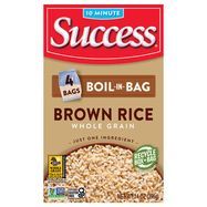 Success Brown Rice, Whole Grain, Boil-in-Bag - 14 Ounces