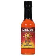 Sun Luck Chili Oil, All Natural - 5 Fluid Ounces
