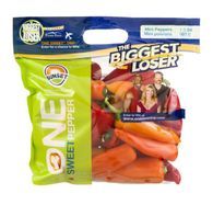 Sunset One Sweet Pepper Mini Peppers - 1 Pound