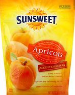 Sunsweet Apricots, Mediterranean, Dried - 6 Ounces