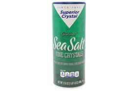 Superior Crystal Fine Crystals Gourmet Sea Salt - 17.6 Ounces