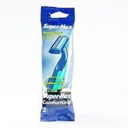 SuperMax ComfortGrip 2's Men's Razor - 2 Pack