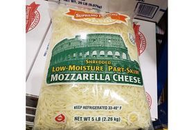 Supremo Italiano Shredded Mozzarella Cheese - 5 Pounds