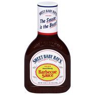 Sweet Baby Rays Barbecue Sauce, Original, Squeezable - 18 Ounces