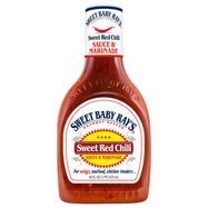 Sweet Baby Rays Sauce and Marinade, Sweet Red Chili - 16 Fluid Ounces