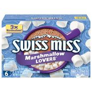 Swiss Miss Hot Cocoa Mix, Marshmallow Lovers - 12 Envelopes