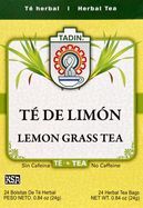 Tadin Herbal Tea, Lemon Grass, No Caffeine, Bags - 24 Tea Bags