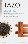 Tazo Black Tea, Decaf Chai, Filterbags - 20 Filterbags