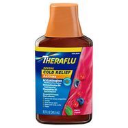 Theraflu ExpressMax Severe Cold & Cough, Daytime, Berry Flavor - 8.3 Fluid Ounces