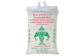 Three Head Elephant Jasmine Rice 25 LB