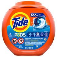 Tide Detergent, 3-in-1, Original - 42 Pacs