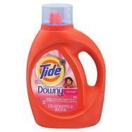 Tide Plus a Touch of Downy Detergent, April Fresh - 2.72 Liters