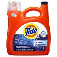 Tide Plus Bleach Alternative HE Turbo Clean Liquid Laundry Detergent, 146 fl oz, 94 loads