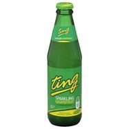 Ting Sparkling Beverage, Grapefruit Flavored - 10.14 Fluid Ounces
